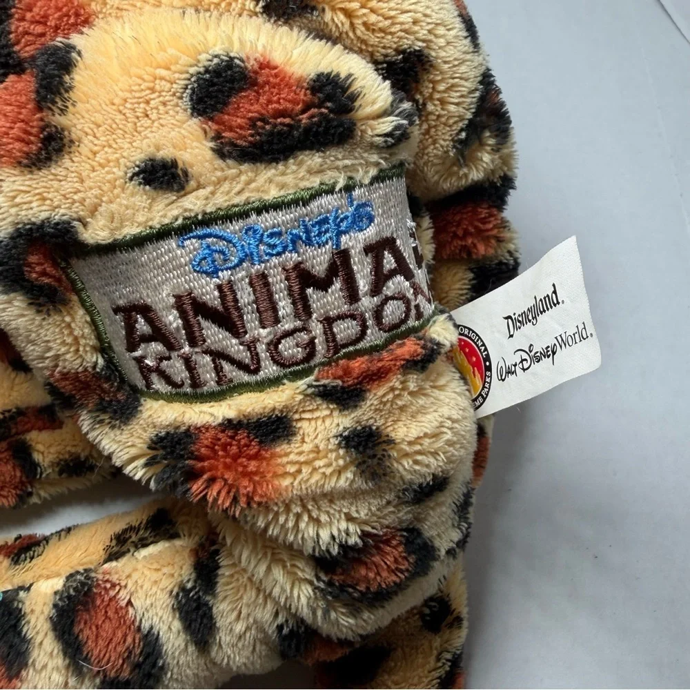 Disney Parks Animal Kingdom Cheetah Leopard Stuffed Animal Plush